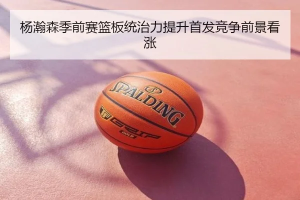 杨瀚森季前赛篮板统治力提升首发竞争前景看涨